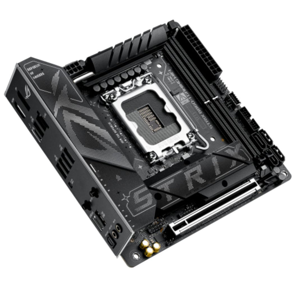 ASUS ROG STRIX B860-I GAMING WIFI LGA1851 Mini-ITX Motherboard 128GB, DDR5, 1 x PCIe 5.0,  2 x M.2 slots,  4 x SATA, WiFi 7, 1 x HDMI, 1 x DP - Image 3