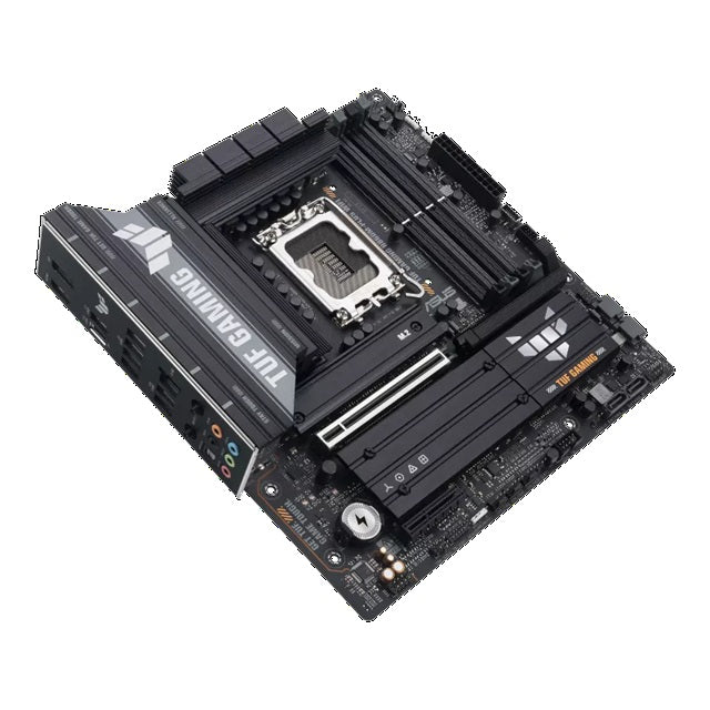 ASUS TUF GAMING B860M-PLUS WIFI LGA1851 mATX Motherboard 256GB, DDR5, 1 x PCIe 5.0,  3 x M.2 slots,  4 x SATA, WiFi 7, 1 x HDMI, 1 x DP - Image 3
