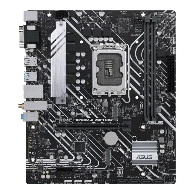 ASUS H610M-A WIFI D4-CSM PRIME mATX, LGA1700, Intel H610, 2xDDR4 64GB, PCIe 4.0 x16, 2xM.2, 4xSATA, Wi-Fi 5, 1GbE - Image 2