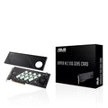 ASUS HYPER M.2 X16 GEN5 CARD (PCIe 5.0/4.0) Supports up to four NVMe M.2 (2242/2260/2280/22110) devices at up to 512 Gbps for RAID functions - Image 1