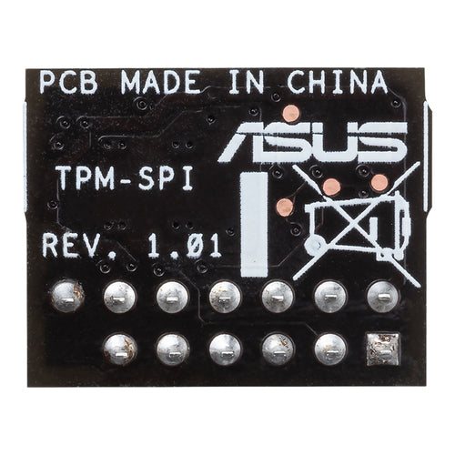 ASUS TPM-SPI Trusted Platform Module, Serial Peripheral Interface, Hardware-based Security, Supports TPM 2.0 for Windows 11 - Image 1