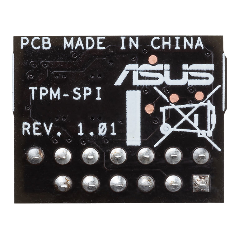 ASUS TPM-SPI Trusted Platform Module, Serial Peripheral Interface, Hardware-based Security, Supports TPM 2.0 for Windows 11 - Image 1