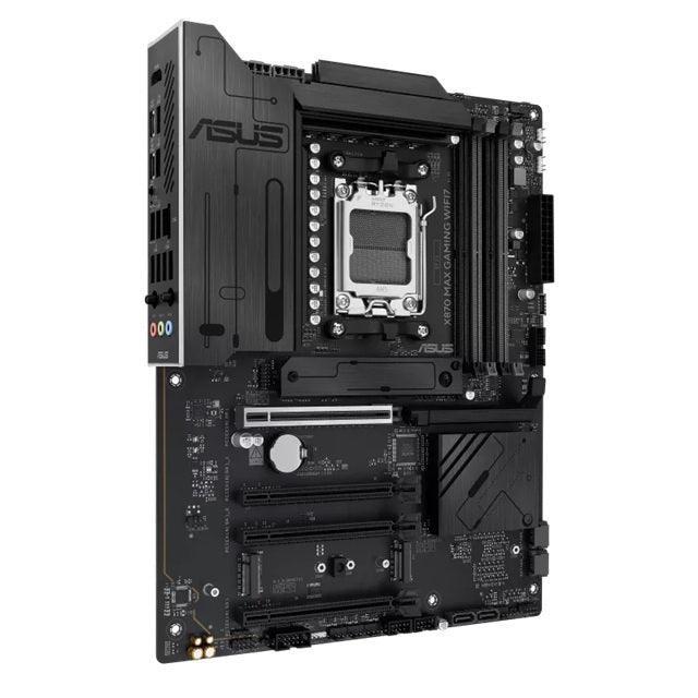 ASUS X870 MAX GAMING WIFI7, AM5,X870,4DDR5 256GB,PCIe5.0,M.2x3,WiFi7,BT5.4,2.5GbE,USB4x2,HDMI,ATX,3yr wty - Image 3