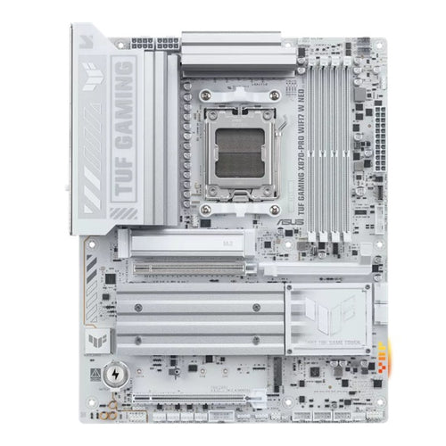 ASUS AMD TUF GAMING X870-PRO WIFI7 W NEO, AM5,X870,4DDR5 256GB,PCIe5.0,M.2x4,WiFi7,BT5.4,5GbE,USB4x2,HDMI,ATX,3yr wty - Image 1