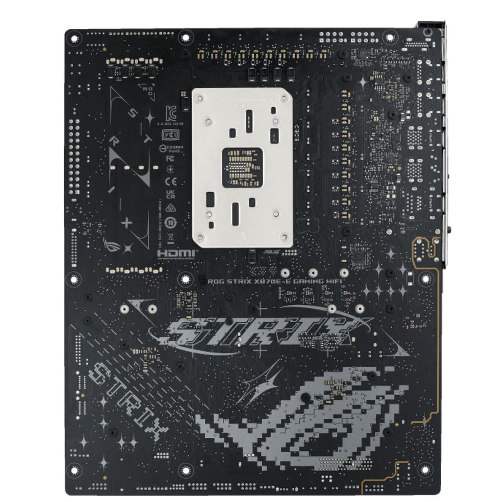 ASUS AMD ROG STRIX X870E-E GAMING WIFI (AM5) ATX Motherboard, DDR5 192GB, 1x PCIe 5.0 x16 slot, 5x M.2 slots, 4x SATA, Wi-Fi 7, Realtek 5Gb Ethernet - Image 3