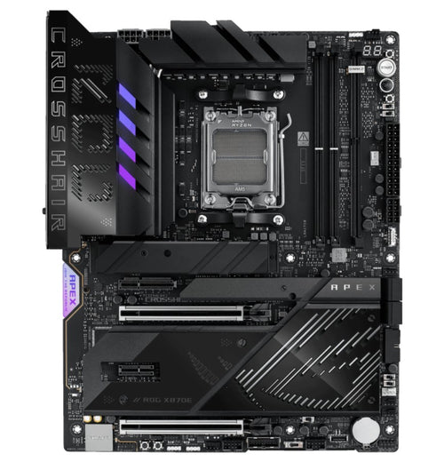 ASUS AMD ROG CROSSHAIR X870E APEX (AM5) ATX Motherboard, DDR5, 18+2+2 Power Stages, AI Cache Boost, PCie 5,0 2x X16, 3x M.2, USB 4, Wi-Fi 7 - Image 2