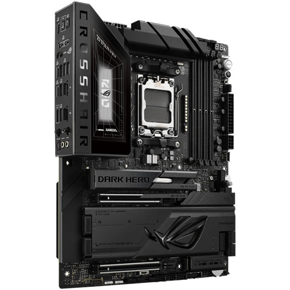 ASUS AMD ROG CROSSHAIR X870E DARK HERO (AM5) ATX Motherboard, AM5, DDR5 256GB, PCIe 5.0, 5x M.2, Wi-Fi 7, 10GbE+5GbE, USB4, ATX, 2yr wty - Image 2