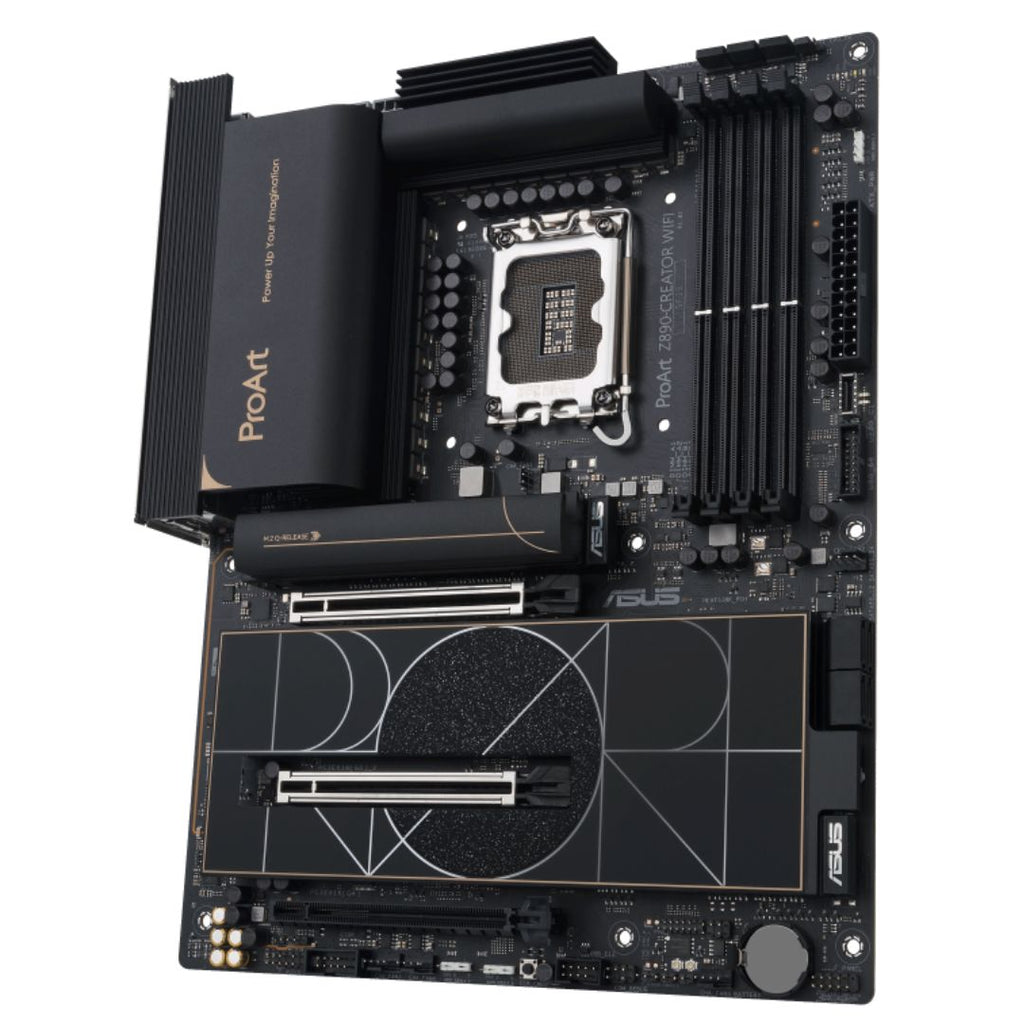 ASUS ProArt Z890-CREATOR WIFI MB, Z890, 4x DDR5, 3x PCI-E 5.0/4.0 x16, 5x M.2, 4x SATA3, 6x USB-A 3.2, 3x Thunderbolt, HDMI 2.1, ATX, 12.5GbE, WIFI 7 - Image 2