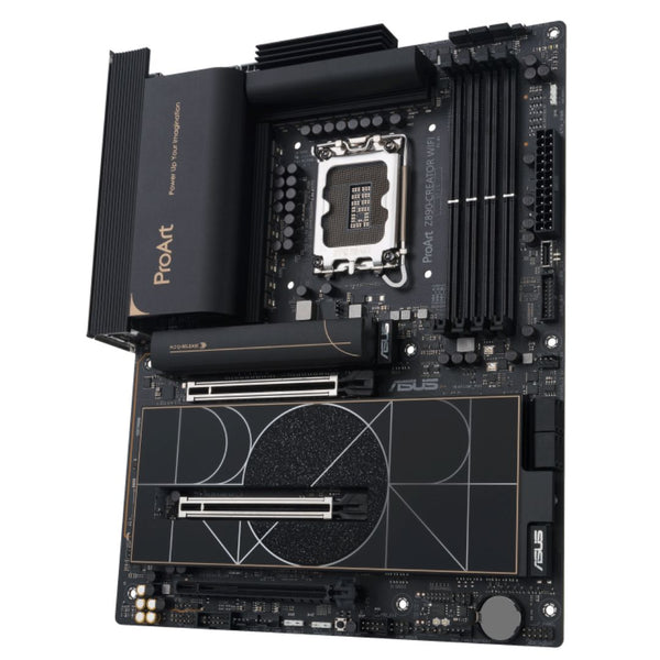 ASUS ProArt Z890-CREATOR WIFI MB, Z890, 4x DDR5, 3x PCI-E 5.0/4.0 x16, 5x M.2, 4x SATA3, 6x USB-A 3.2, 3x Thunderbolt, HDMI 2.1, ATX, 12.5GbE, WIFI 7