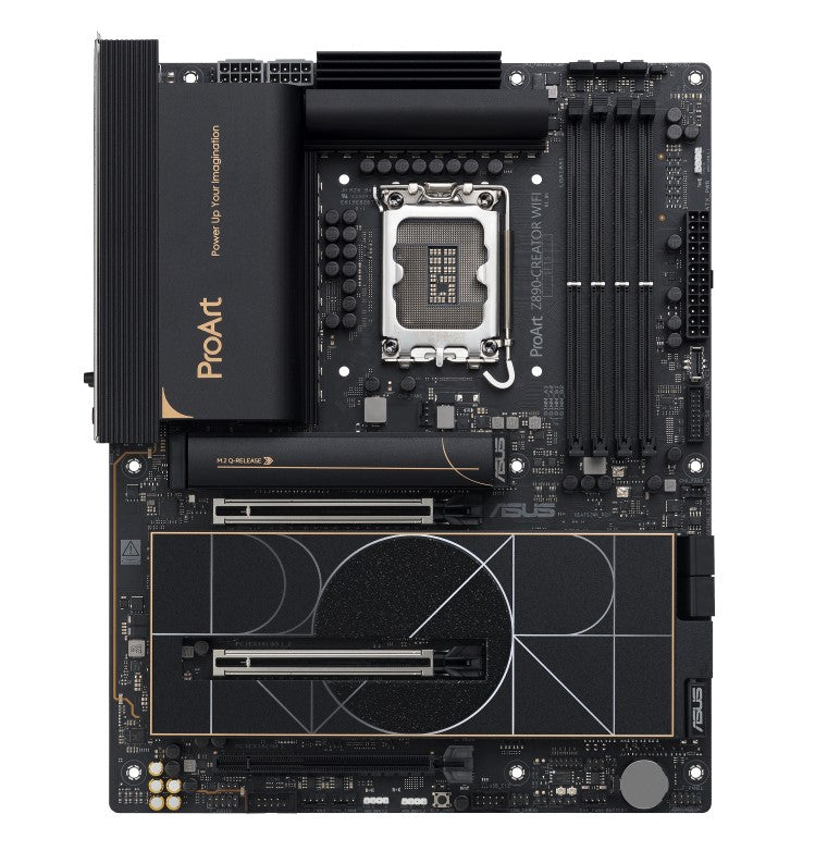 ASUS ProArt Z890-CREATOR WIFI MB, Z890, 4x DDR5, 3x PCI-E 5.0/4.0 x16, 5x M.2, 4x SATA3, 6x USB-A 3.2, 3x Thunderbolt, HDMI 2.1, ATX, 12.5GbE, WIFI 7 - Image 5