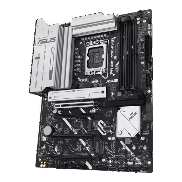 ASUS PRIME Z890-P WIFI-CSM LGA1851 ATX Motherboard 192GB, DDR5, 1 x PCIe 5.0 x16 slots, 4 x M.2 slots, 4 x SATA 6Gb/s - Image 2