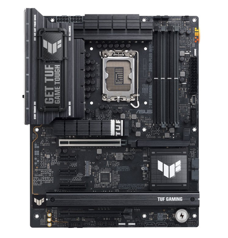 ASUS TUF GAMING Z890-PLUS WIFI LGA1851 ATX Motherboard 192GB,  DDR5, 1 x PCIe 5.0 x16 slots, 4 x M.2 slots, 4 x SATA 6Gb/s - Image 1