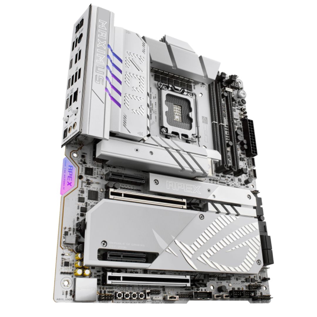 ASUS ROG MAXIMUS Z890 APEX LGA1851 ATX Motherboard 96GB, 2x DDR5, 2 x PCIe 5.0 x16 slots, 6 x M.2 slots, 4 x SATA 6Gb/s - Image 4