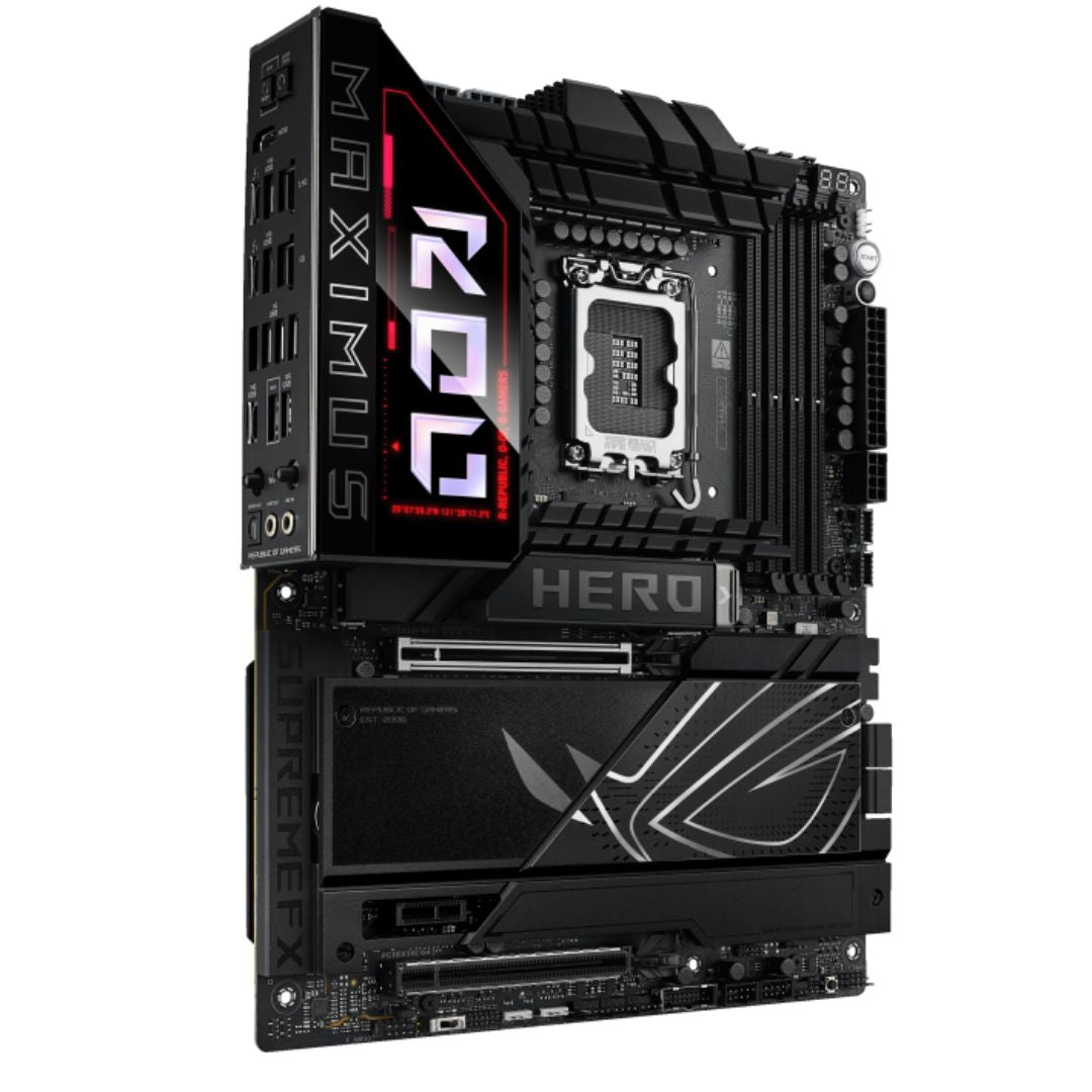 ASUS ROG MAXIMUS Z890 HERO LGA1851 ATX Motherboard 192GB, DDR5, 1 x PCIe 5.0 x16 slots, 6 x M.2 slots,1 x SlimSAS, 4 x SATA 6Gb/s - Image 4
