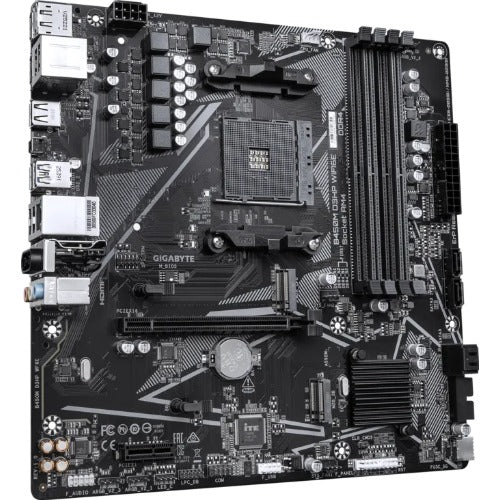 Gigabyte B450M D3HP WIFI6E AMD Ryzen Gen3 AM4 mATX Motherboard 4xDDR4 3xPCIE 1xM.2 DVI HDMI RAID GbE LAN 4xSATA 2xUSB3.1 8xUSB2.0 CF (LS) - Image 3