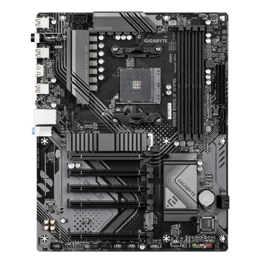 B550 EAGLE WIFI6 AMD ATX motherboard with AM4 support, Ryzen 3000–5000 CPUs, DDR4 up to 128GB, PCIe 4.0, dual M.2, Wi-Fi 6, Bluetooth 5.3 HDMI 2.1 - Image 2