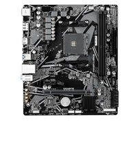 Gigabyte B550M H ARGB Micro-ATX AMD B550 motherboard with AM4 support, PCIe 4.0, DDR4 up to 5100MHz OC, HDMI 2.1, DP 1.4, M.2, and Gigabit LAN - Image 2