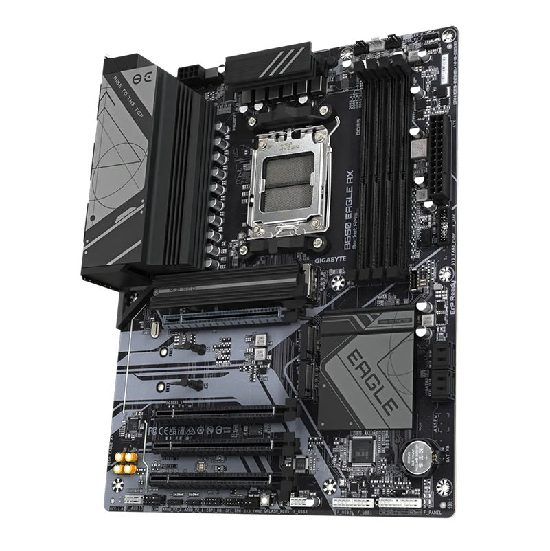 Gigabyte B650 EAGLE AX, AM5, 4 x DDR5 up to 256 GB,  1 x HDMI port, 4x PCI Express x16, 3x  M.2. 4x USB 3.2 - Image 3