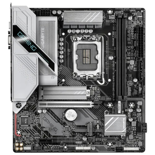 Gigabyte B760M GAMING WIFI6 PLUS GEN5 Intel LGA 1700 m-ATX Motherboard, 2xDDR5 ~128GB, 1xPCI-E x16, 1xPCI-E x1, 2xM.2, 4xSATA, 5xUSB 3.2, 2xUSB 2.0 - Image 2