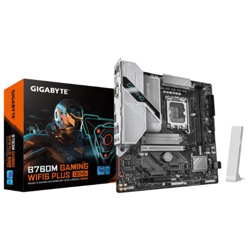 Gigabyte B760M GAMING WIFI6 PLUS GEN5 Intel LGA 1700 m-ATX Motherboard, 2xDDR5 ~128GB, 1xPCI-E x16, 1xPCI-E x1, 2xM.2, 4xSATA, 5xUSB 3.2, 2xUSB 2.0 - Image 5