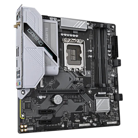 Gigabyte B760M GAMING PLUS WIFI DDR4, Intel B760, LGA1700 12th–14th Gen, DDR4 128GB, PCIe 4.0 x16, Wi-Fi 6, mATX - Image 3