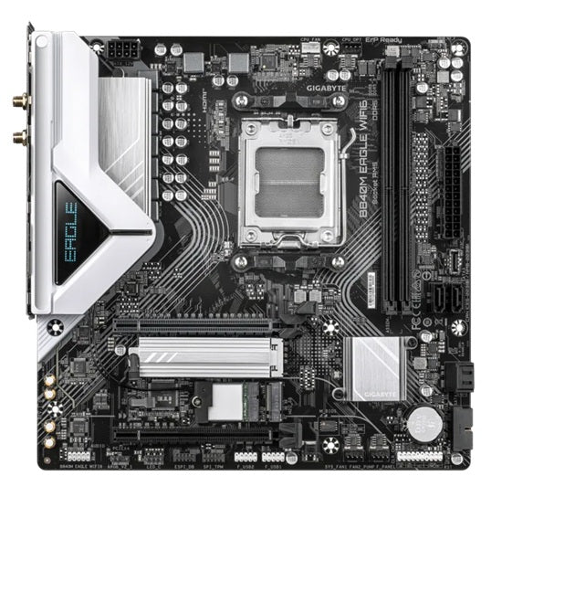 Gigabyte B840M EAGLE ,AMD AM5 B840 Ryzen 7000/8000/9000, 2xDDR5 128GB EXPO/XMP, PCIe 5.0 x16, 2xM.2, 4xSATA, 2.5GbE LAN, Wi-Fi 6E, HDMI, DP, - Image 5
