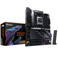 Gigabyte B850 A ELITE WF7 1.0, AMD AM5, 4 x DDR5 up to 256 GB, 1 x HDMI. 3x PCI Express x16, 3 x M.2, 4 x SATA, 9x USB 3.2 - Image 1