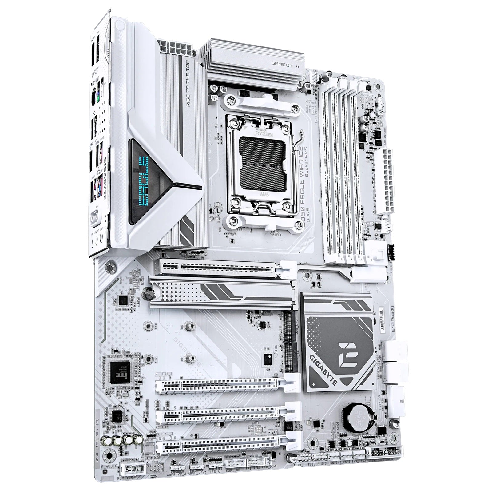 Gigabyte B850 EAGLE WF7 ICE, AMD AM5, 4 x DDR5 up to 256 GB,  1 x HDMI, 4 x PCI Express x16, 3 x M.2, 6 x USB 3.2, 2.5GbE LAN - Image 3