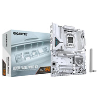 Gigabyte B850 EAGLE WF7 ICE, AMD AM5, 4 x DDR5 up to 256 GB,  1 x HDMI, 4 x PCI Express x16, 3 x M.2, 6 x USB 3.2, 2.5GbE LAN - Image 1