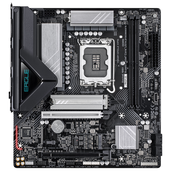Gigabyte M/B B860M EAGLE WIFI6 1.0, Intel ® B860, 2 x DDR5 up to 128 GB, 1x HDMI, 2 x PCI Express x16, 2 x M.2, 4 x SATA, 5x USB 3.2 - Image 2