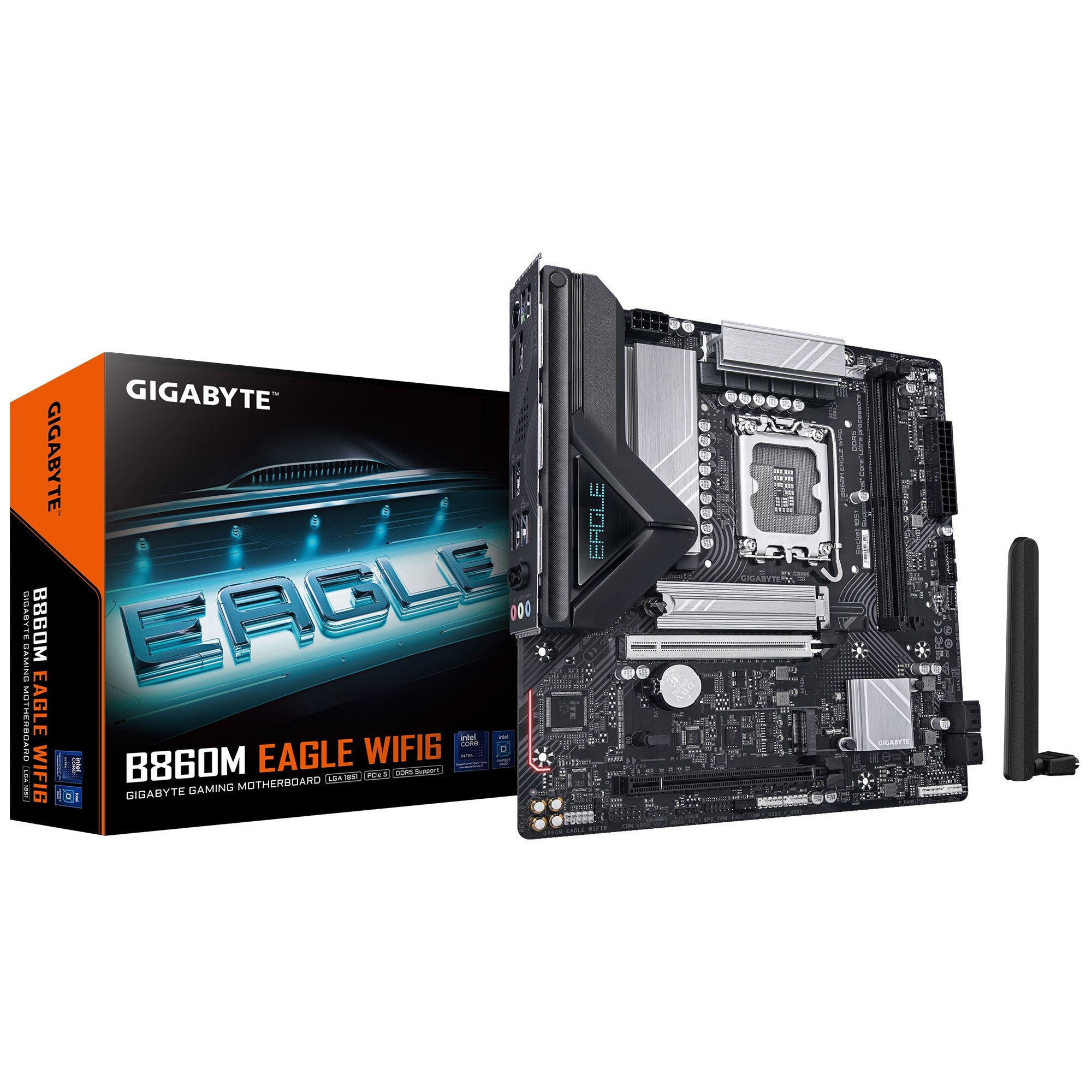 Gigabyte M/B B860M EAGLE WIFI6 1.0, Intel ® B860, 2 x DDR5 up to 128 GB, 1x HDMI, 2 x PCI Express x16, 2 x M.2, 4 x SATA, 5x USB 3.2 - Image 4