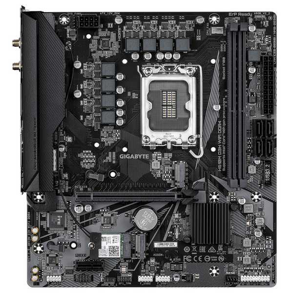Gigabyte H610M D3H WIFI DDR4 Intel LGA 1700 , 2x DDR4 ~64GB, 1 x HDMI, 1x PCI x16, 1x PCI=E x1,1x M.2, 4x SATA, 4x USB3.2, 2x USB 2