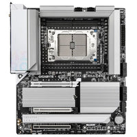 (LS) Gigabyte TRX50 AERO D AMD Ryzen Motherboard 4x DDR5~256GB,2x PCIe x16 slots, 4x M.2, 8x SATA 6Gb/s connectors, 11x USB 3.2, 4x USB2.0, 2x - Image 2