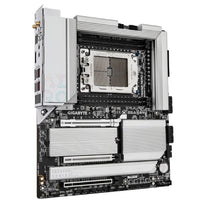 (LS) Gigabyte TRX50 AERO D AMD Ryzen Motherboard 4x DDR5~256GB,2x PCIe x16 slots, 4x M.2, 8x SATA 6Gb/s connectors, 11x USB 3.2, 4x USB2.0, 2x - Image 3