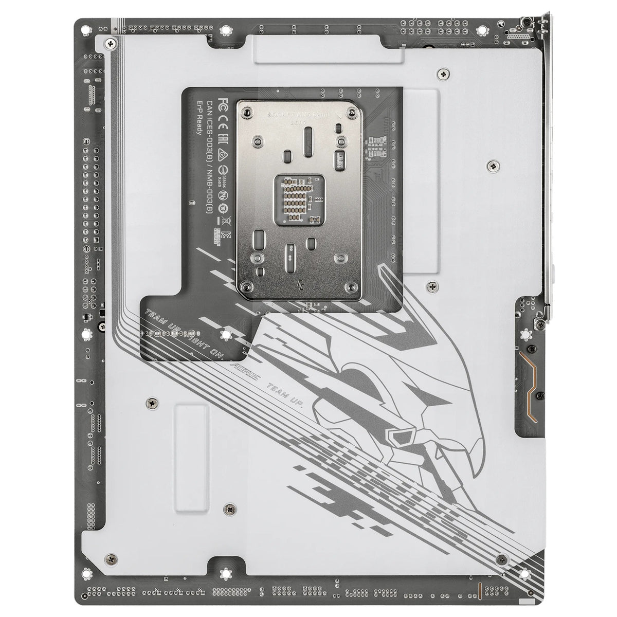 Gigabyte X870E A PRO X3D ICE: AM5, DDR5 256GB, ALC1220, 5GbE LAN, Q-Flash, Smart Backup, GCC, ATX, Win11, Ryzen 7000–9000 - Image 4