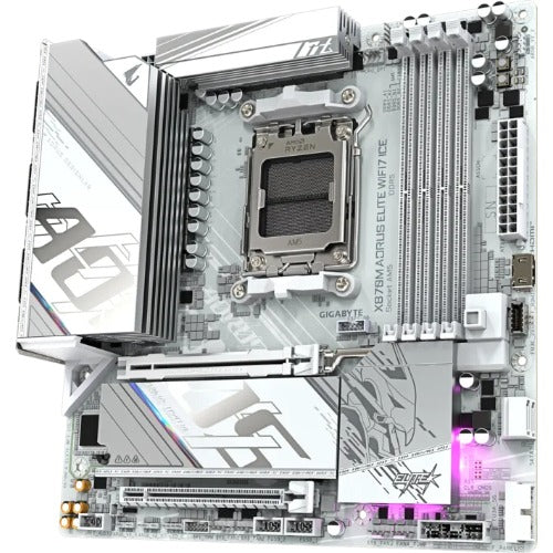 Gigabyte X870 AM5 ATX, Ryzen 9000/8000/7000, 4×DDR5 256GB, PCIe 5.0 M.2, USB4, Wi-Fi 7, BT 5.4, 5GbE LAN, ALC1220, HDMI, Win11 64-bit - Image 3