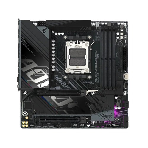 Gigabyte X870 AM5 ATX, Ryzen 9000/8000/7000, 4×DDR5 256GB, PCIe 5.0 M.2, USB4, Wi-Fi 7, BT 5.4, 5GbE LAN, ALC1220, HDMI, Win11 64-bit - Image 2