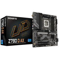 Gigabyte Z790 D AX  Intel LGA 1700 ATX Motherboard, 4x DDR5 ~192GB, 2x PCI-E x16, 3x M.2, 4x SATA,  6x USB 3.2, 2x USB-C,2x USB 2.0 - Image 1