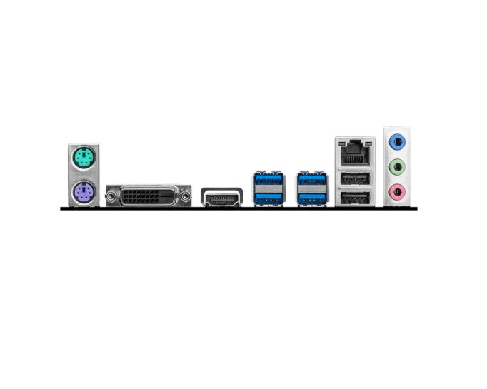 MSI B450M-A PRO MAX II AMD M-ATX Motherboard - AM4 Ryzen, 2xDDR4-max64GBCapacity,1xPCIe x16slot, 4xSATA 6Gb, 6xUSB3.0, 6xUSB2.0, DVI-D HDMI, 2.5G LAN - Image 3