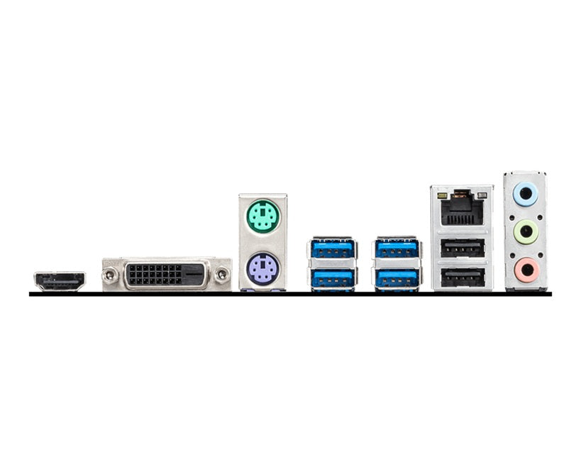 MSI B550M-A PRO Motherboard AMD Ryzen AM4, 2xDDR4, support up to 64GB, 1xPCIe 4.0/3.0 x16 slot, 2xSATA 6Gb, 6xUSB3.0, 6xUSB2.0, DVI-D, HDMI - Image 3