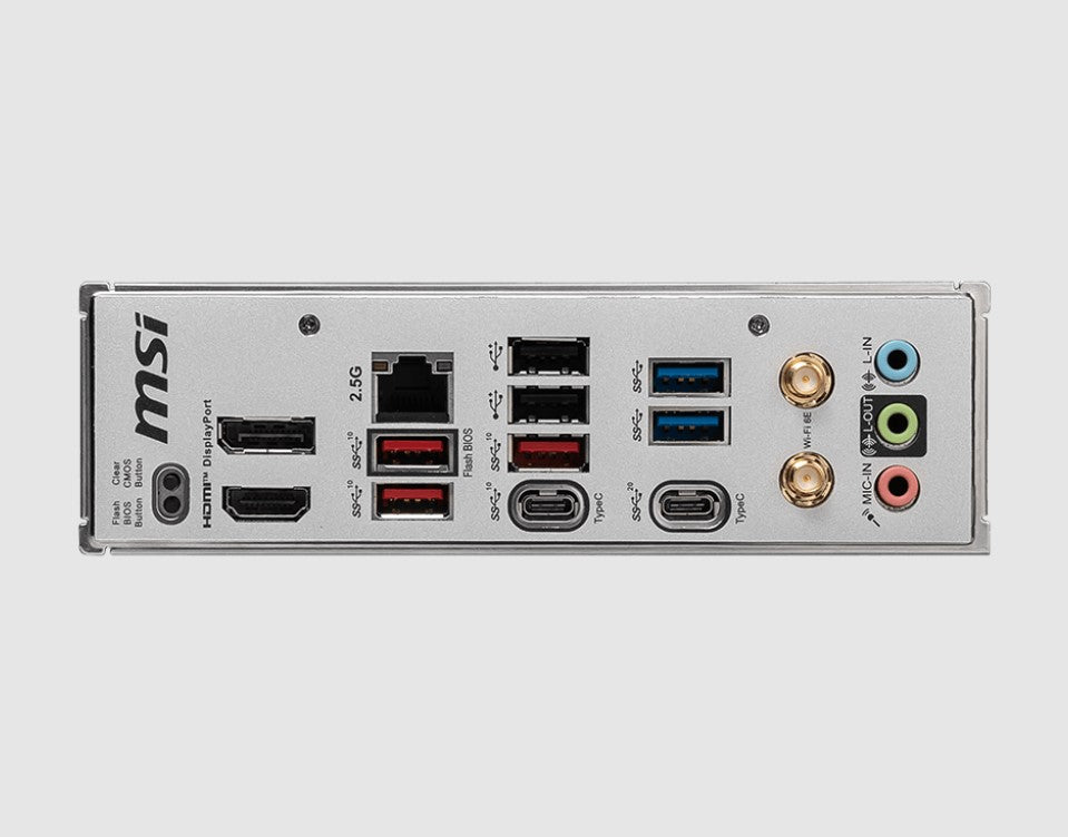 MSI B650M PROJECT ZERO Motherboard, AMD B650, 4x DDR5 128GB, 1x HDMI, 2x M.2, USB 3.2 Type A  x9 - Image 3