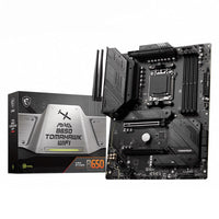 MSI MAG B650 TOMAHAWK WIFI AMD AM5 ATX Motherboard, 4x DDR5 ~64GB, 1x PCI-E x16, 3x M.2, 6x SATA, 2x USB2.0, 8x USB 3.2, 1x USB-C - Image 1