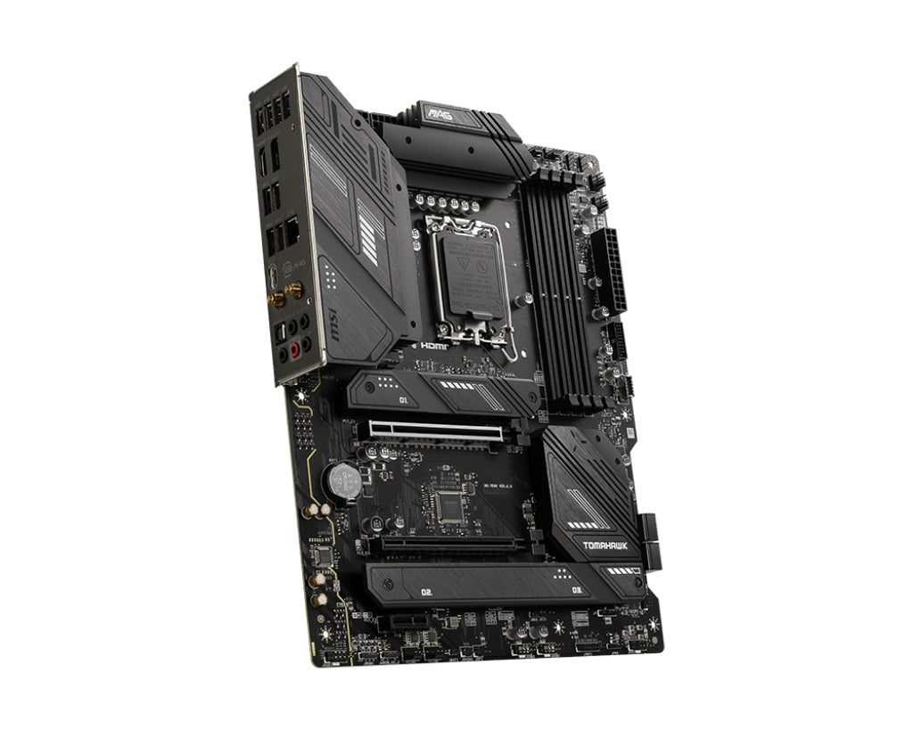 MSI MAG B760 TOMAHAWK WIFI ATX Motherboard, 4x DDR5~192GB, 2x PCI-E x 16, 1x PCI-E x 1,  3x M.2, 4x SATA, 4x USB 3.2 , 4x USB 2.0, 1x USB Type C - Image 4