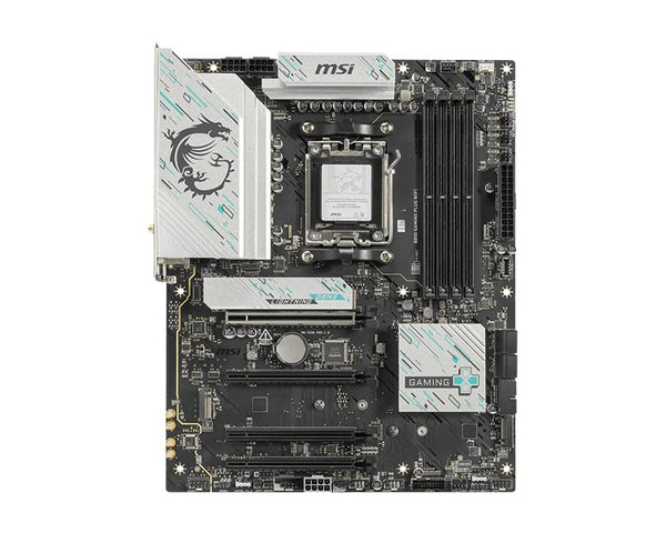 MSI B850 GAMING PLUS WIFI, AM5, B850, DDR5 8200+OC, PCIe 5.0, M.2 Gen5/Gen4, WiFi 7, 5Gb LAN, USB 10G/5G, SATA, 7.1 Audio, 2yr wty