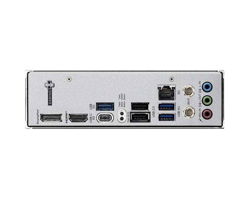 MSI B850M GAMING WIFI, AMD AM5, B850, DDR5 8200+ MT/s, PCIe 5.0 x16, M.2 Gen5, 5G LAN, Wi-Fi 7, Bluetooth 5.4, USB-C, 7.1 Audio - Image 4