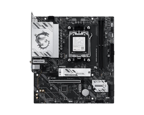 (SI Only) MSI B850M GAMING WIFI6E, AMD B850, AM5, Ryzen 9000/8000/7000, DDR5 128GB, PCIe 5.0 M.2, Wi-Fi 6E, 2.5G LAN - Image 2