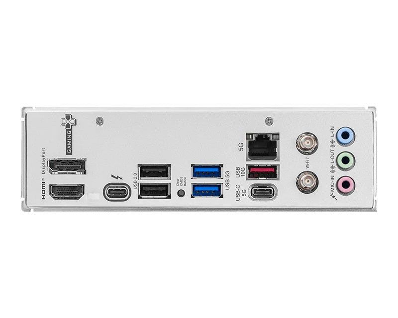 MSI B860M GAMING PLUS WIFI, INTEL B860, 4x DDR5 256GB, 1x HDMI, 4x PCI-E x16, 3x M.2, 4x SATA, 6x USB 2.0, Intel® Killer™ BE1750x Wi-Fi 7 - Image 4