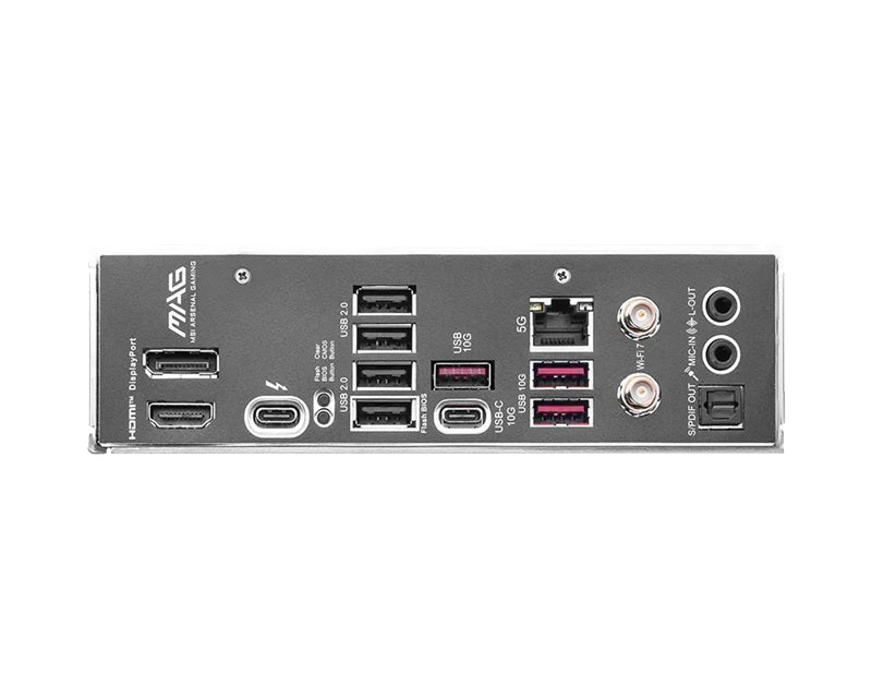 MSI MAG B860M MORTAR WIFI, INTEL B860, 4x DDR5 256GB, 1x HDMI, 1x PCI-E x16, 1x PCI-E x4, 3x M.2, 4x SATA 6G, 8x USB 2.0, Intel Killer BE1750x Wi-Fi 7 - Image 4