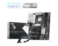 MSI PRO B860-P WIFI, INTEL B860, 4x DDR5 256GB, 1x HDMI, 4x PCI-E x16, 3x M.2, 4x SATA, 8x USB 2.0, Intel® Wi-Fi 7 - Image 1
