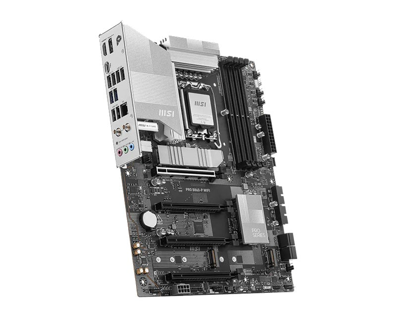 MSI PRO B860-P WIFI, INTEL B860, 4x DDR5 256GB, 1x HDMI, 4x PCI-E x16, 3x M.2, 4x SATA, 8x USB 2.0, Intel® Wi-Fi 7 - Image 3